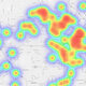 geospatial heat map